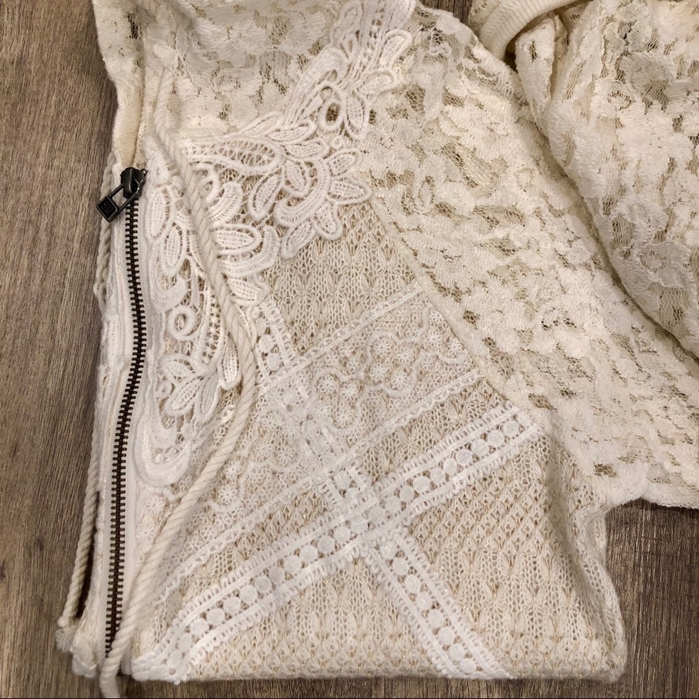 Miss Me lace hoodie